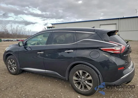 2015 Nissan Murano S z USA, uszkodzony, nr VIN 5N1AZ2MH2FN221208
